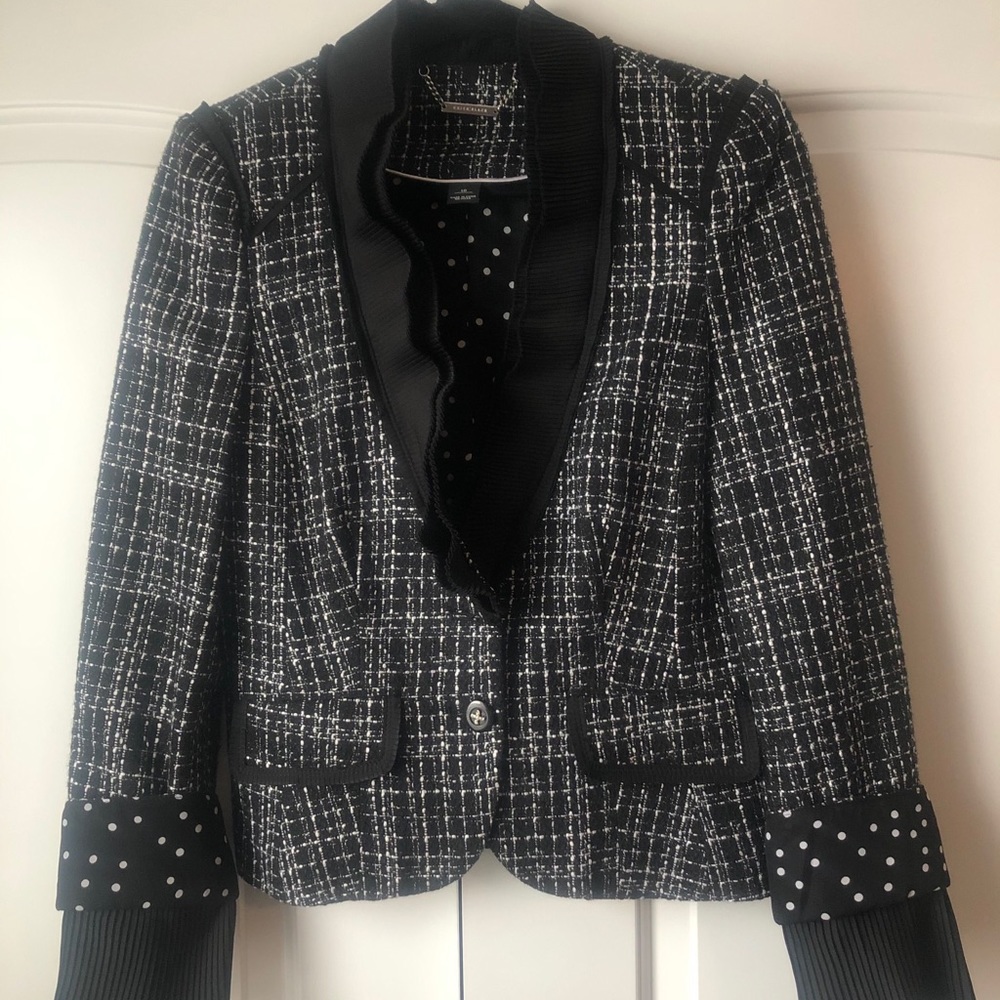 White House Black Market Sz 10 Jacket Worn 1x